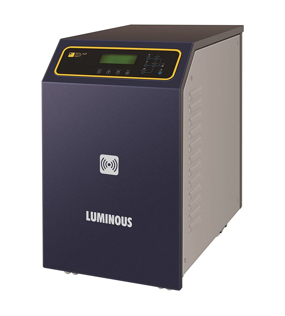 Luminous solar nxt 3.75 kVA off grid hybrid inverter | AMO ENERGY SOLUTIONS