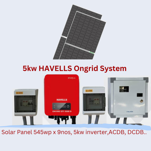 Havells ongrid solar system