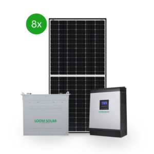 Loom Solar 5 kW off grid solar system for Homes, Small office, Shops