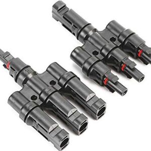 Solar MC4 Connectors – 3 in 1 out T