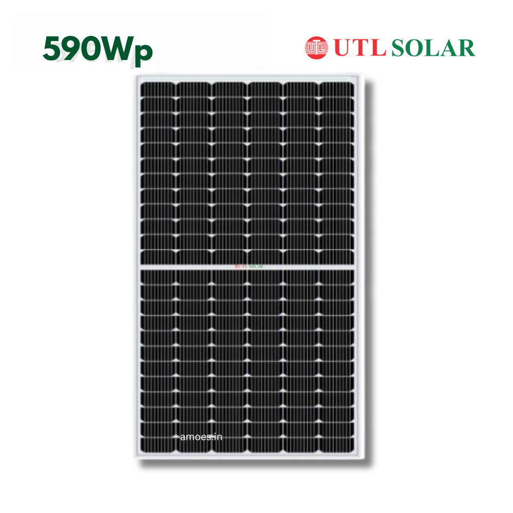 UTL 590Wp Topcon half cut Solar Panel