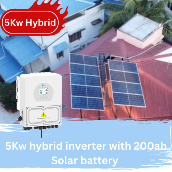 5kw hybrid solar sytem