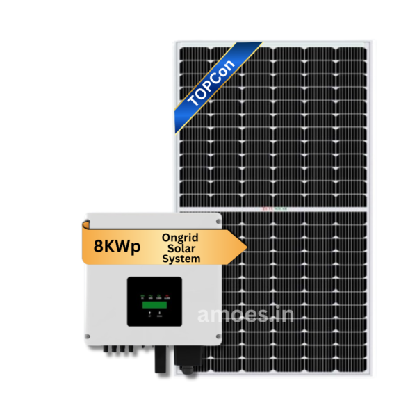 8kw ongrid solar system