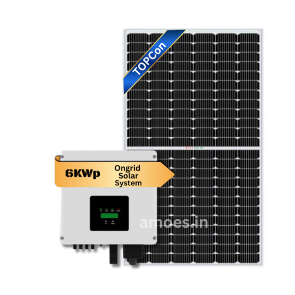 6kwp ongrid solar system