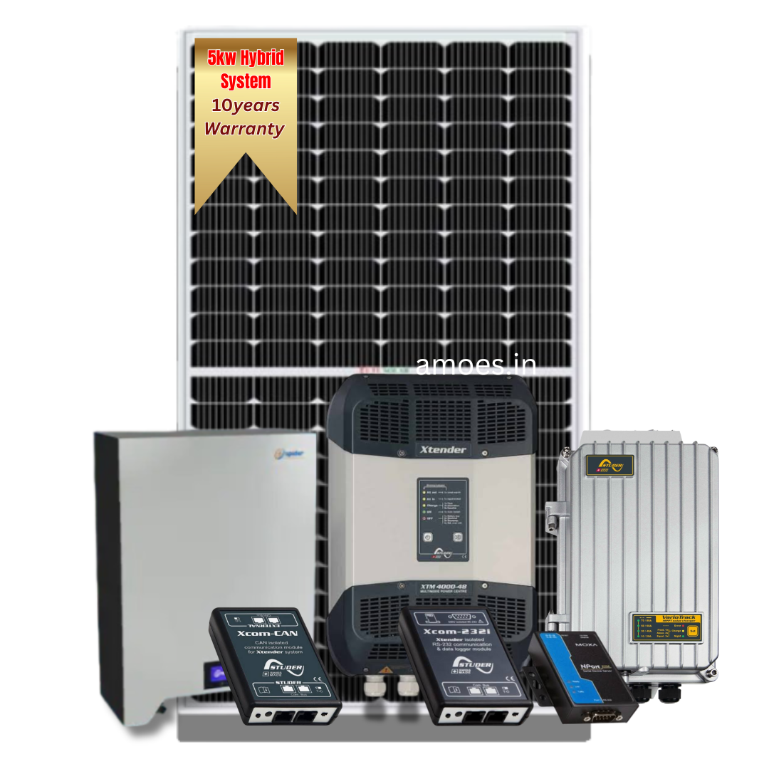 5kwp Studer Hybrid Solar System with Netmetering