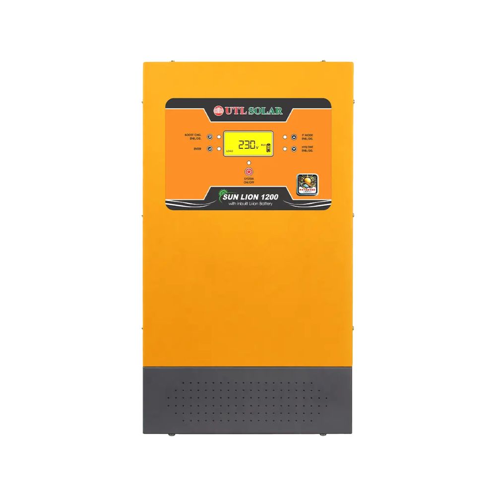 UTL SUN LION 1200 Lithium inbuilt rMPPT Solar Inverter